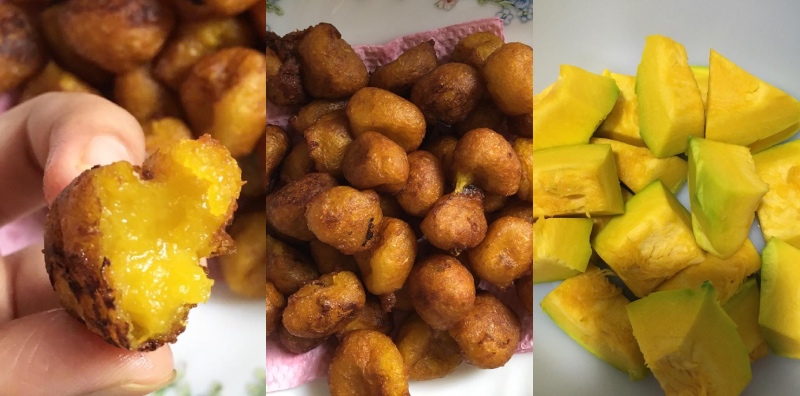 Cucur Labu Manis Anti Gagal, Rasa Lemak Manis Dan Lembut Di Dalam!