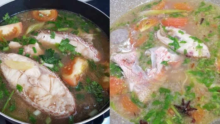 ikan merah masak sup