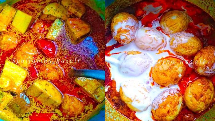 kari telur terung