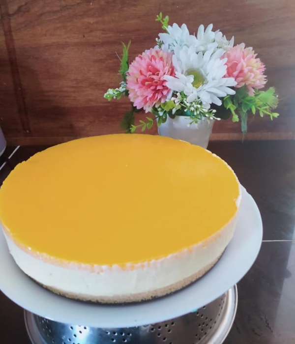 mango cheesecake