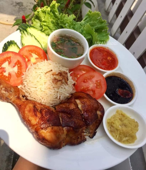 nasi ayam golek