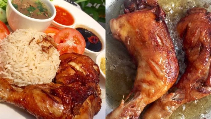 nasi ayam golek