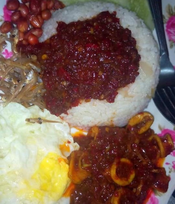 nasi lemak sedap