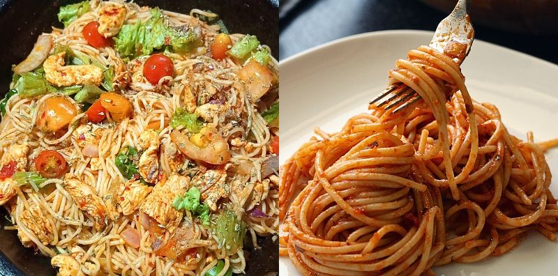 Pasta Ayam Goreng Pedas, Guna Pasta Jenis Ini Lagi Sedap & Cepat Masak!