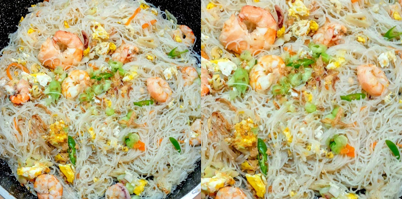 Resipi Bihun Goreng Lada Putih, Sepantas Kilat Boleh Siap Masak!