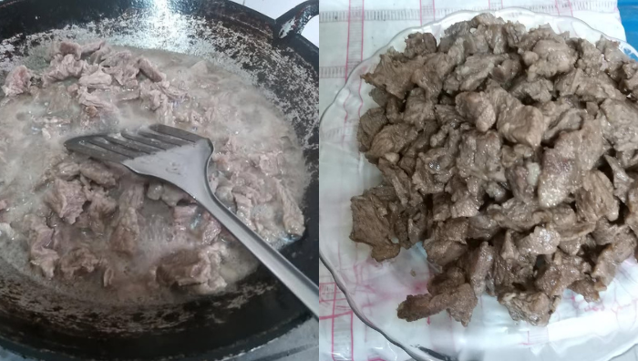 lembutkan daging