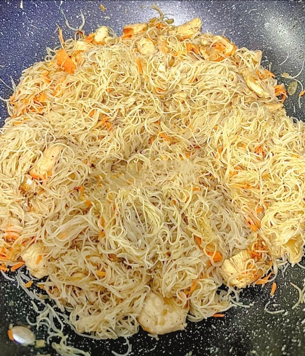 resepi bihun goreng singapore