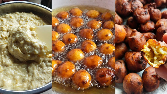 resepi cekodok pisang rangup