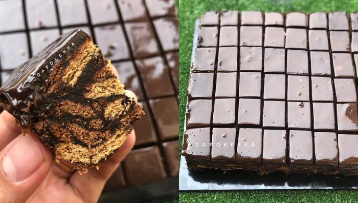 resepi kek batik lembut