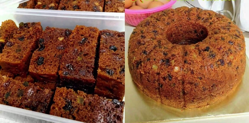 Resepi Kek Buah Kukus, Hasil Dengan Rasa Paling ‘Moist’ Dalam Mulut!