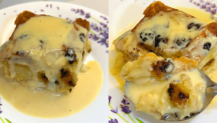 resepi puding roti