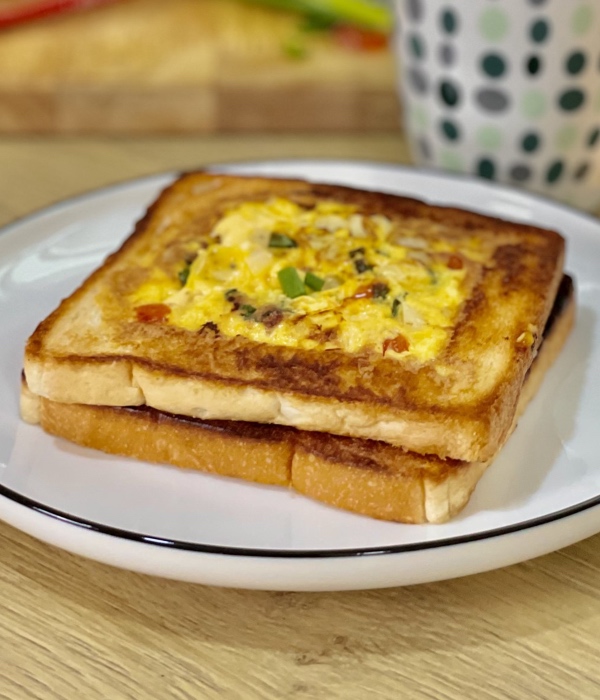 resepi roti telur cheese