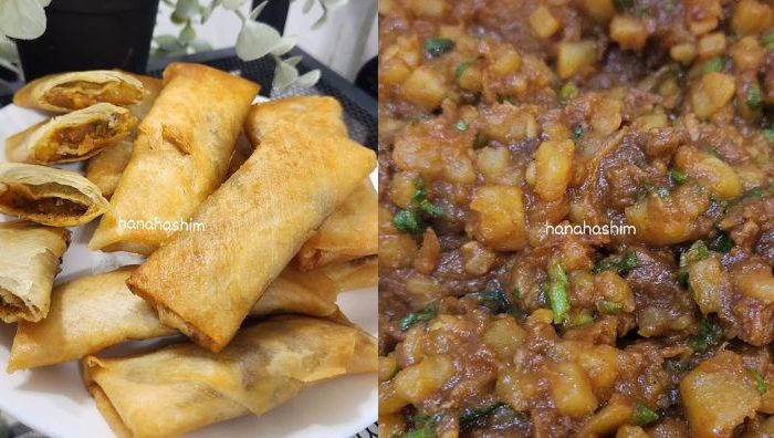 resipi popia kentang daging