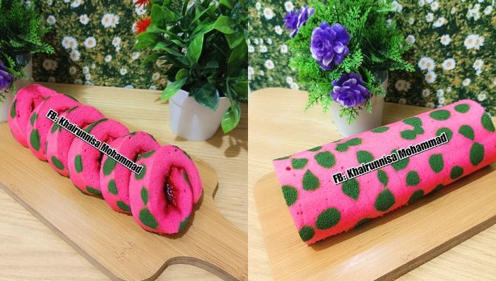 resipi swiss roll