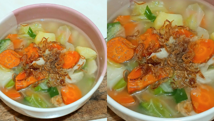 sup sayur campur