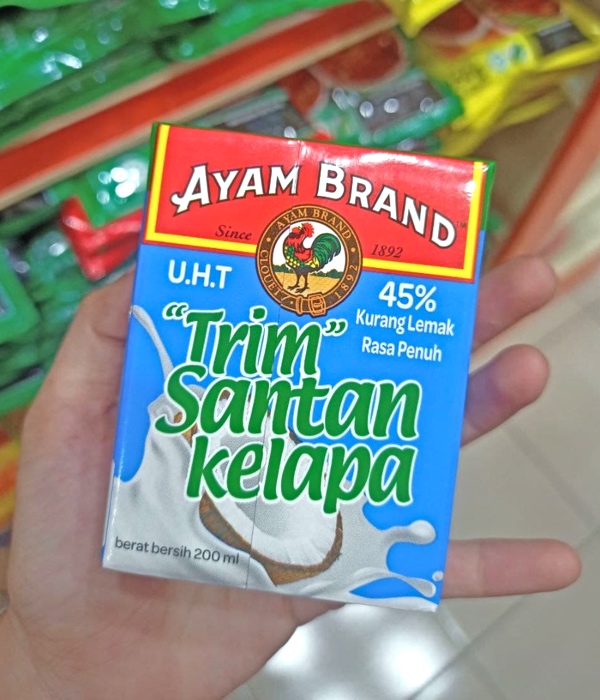 jenis santan kotak