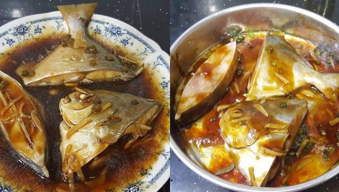 bawal masak stim