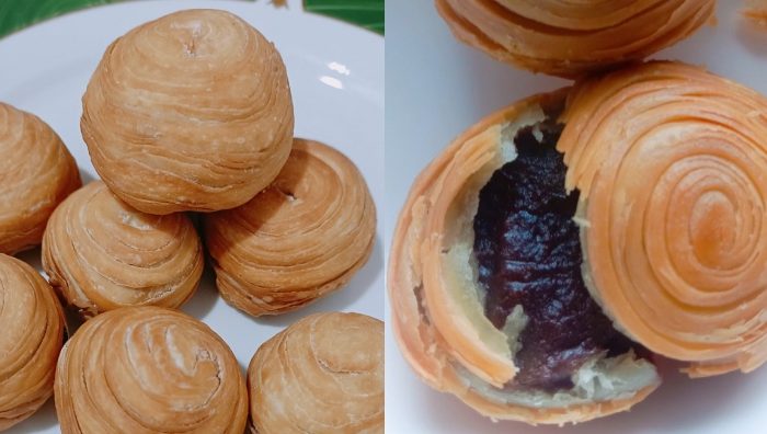 cara buat mooncake