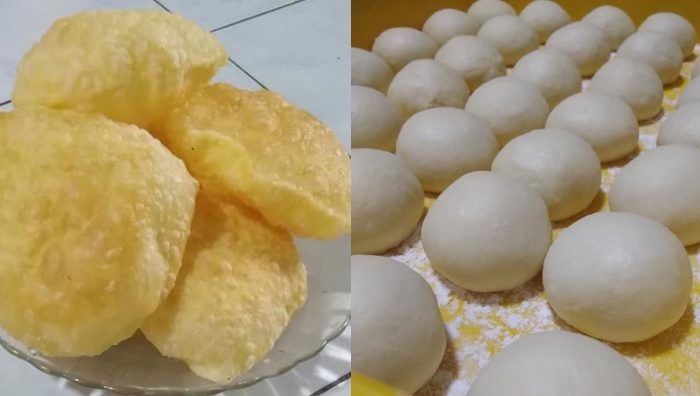cara buat roti puri