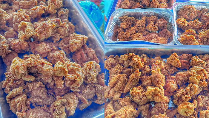 cara goreng ayam rangup