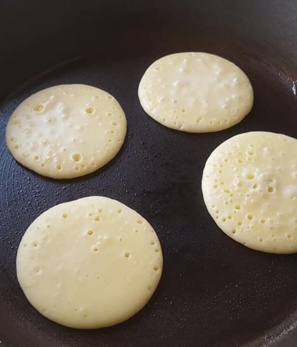 cara mudah buat pancake