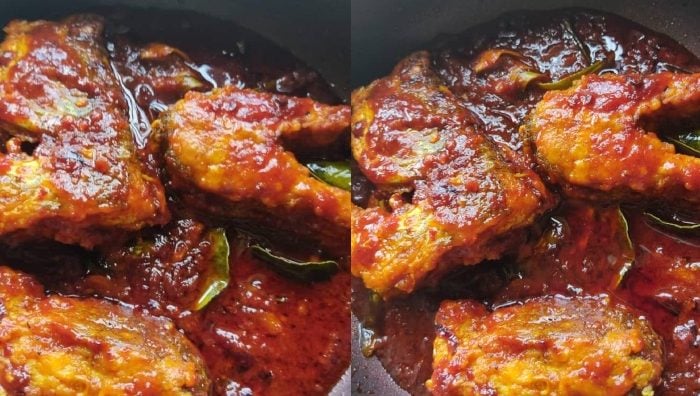 ikan siakap pedas
