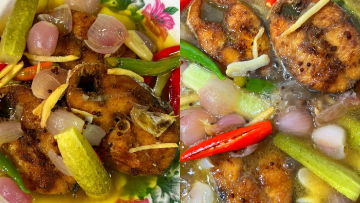 ikan tenggiri masak cuka