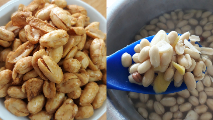 kacang tanah goreng