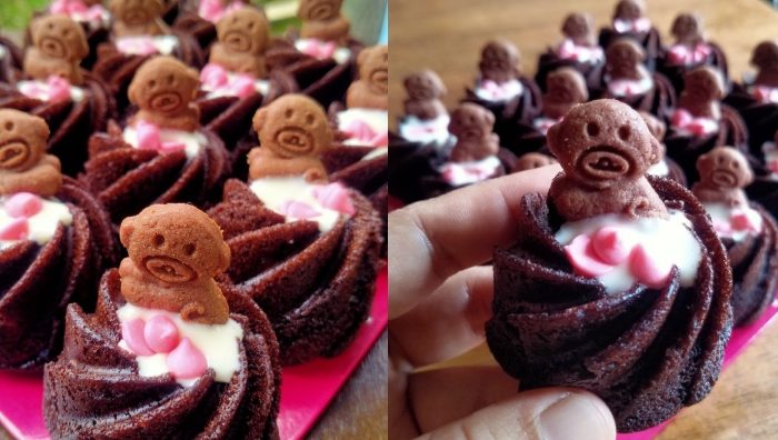 kek coklat mini
