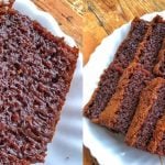 Kek Gula Hangus Bakar Tanpa Perap, Berongga Dan Kenyal Baru Puas Nak Makan!