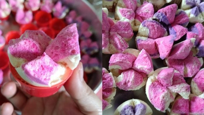 kuih apam mekar