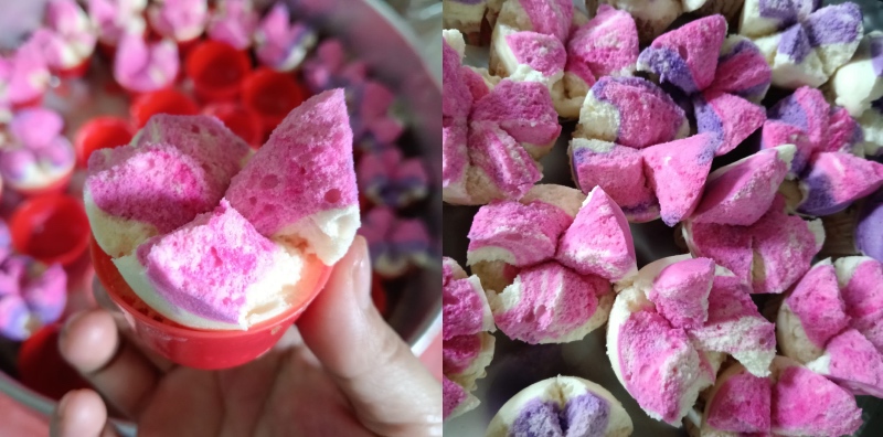 Kuih Apam Mekar Dengan 5 Bahan, Lembut Dan Kembang Gebu Hasilnya