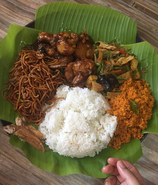 nasi ambeng johor