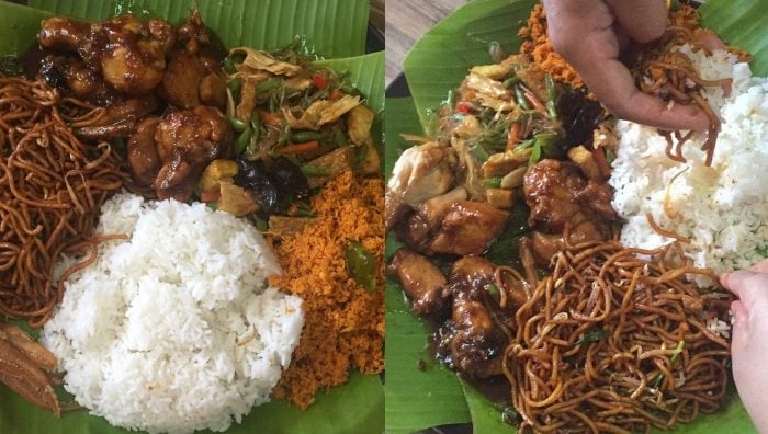nasi ambeng johor