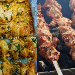 Resipi Garlic Parmesan Chicken Skewers, Bila Gigit Sangat ‘Juicy’!