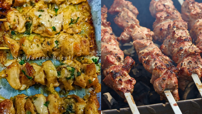 resepi skewer ayam