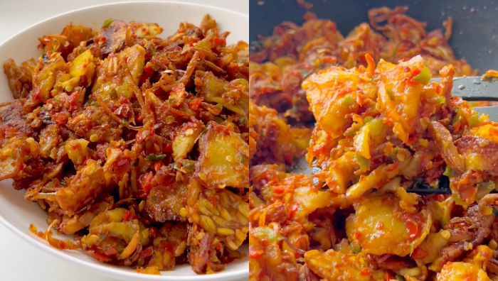 sambal tempe kentang