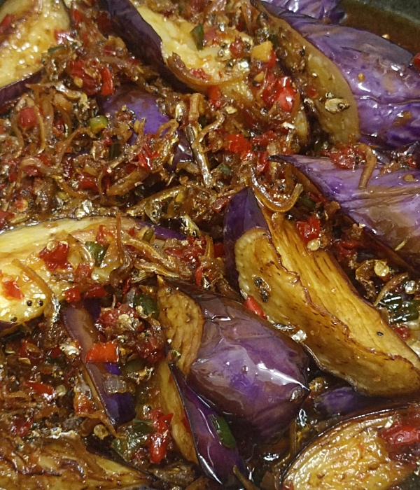 terung masak sambal berlada