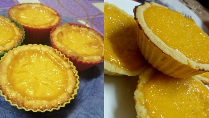 cara buat tart telur