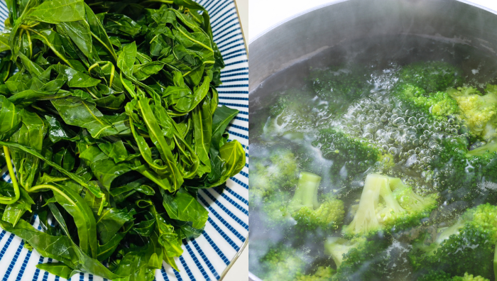 cara celur sayur