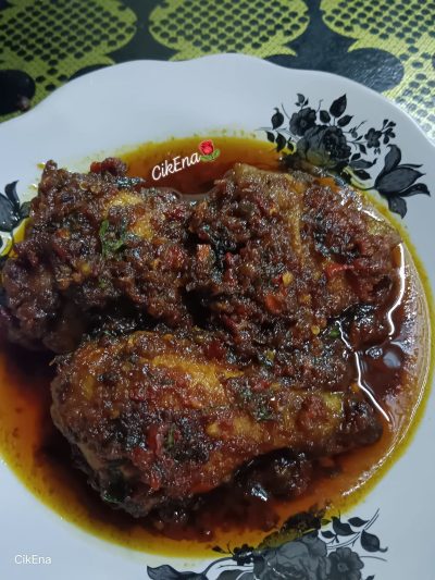 resepi ayam berlada