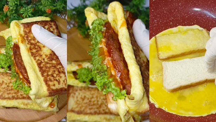 resepi sandwich burger