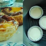 Resepi Tart Telur Simple Guna Roti Paratha, Bakar Dalam Air Fryer Pun Menjadi!