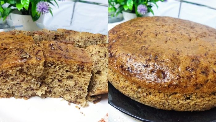 resipi kek pisang kukus