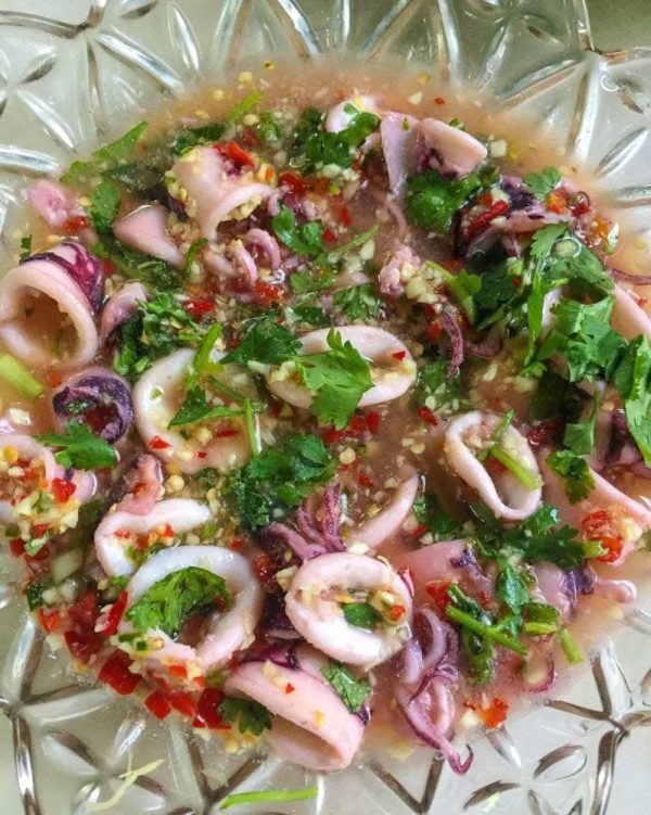 sotong stim limau