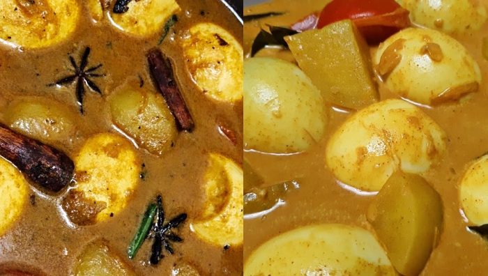 telur rebus masak kari