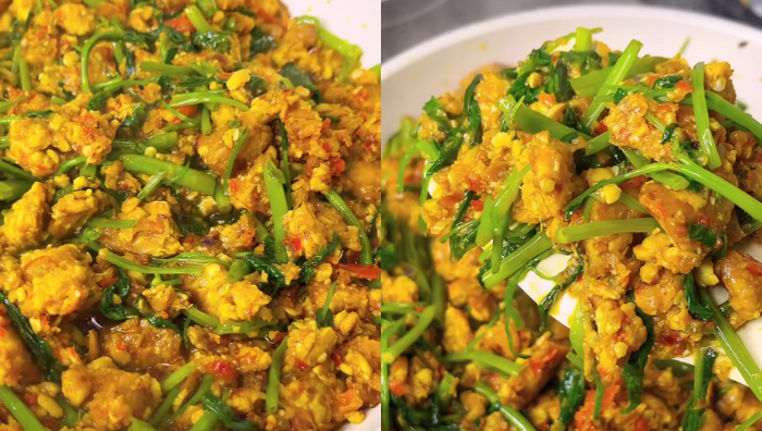 tempe goreng sambal