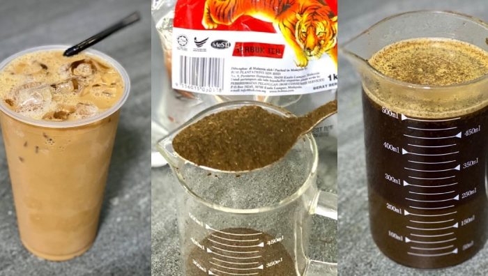 cara buat teh ais