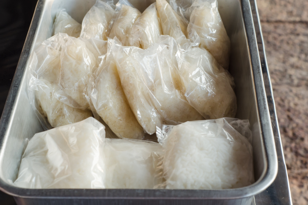 cara buat nasi frozen