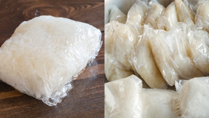 cara buat nasi frozen